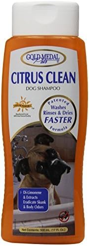 Gold Medal Pets Citrus Clean Shampoo with Cardoplex for Dogs, 17 oz. by Gold Medal Pets