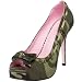Leg Avenue Women's Army Peep Toe Pump