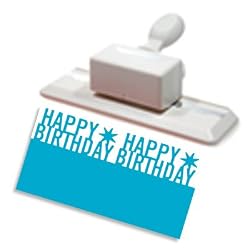 Martha Stewart Crafts Deep Edge Punch Happy Birthday By The Each