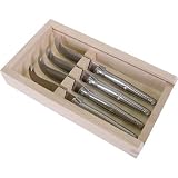 Stainless Steel Laguiole 4 cheese knives in box gift set French imported
