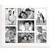 Malden International Berkeley Series, Contemporary Wall Series Wood Frame, for Seven 4 x 6 Photographs, Color/Style: White