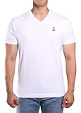 UPC 846775039391 product image for Psycho Bunny Classic V-Neck in White 3X | upcitemdb.com