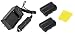 Multipack (2 Count): Digital Replacement Battery PLUS Mini Battery Travel Charger for Specific Digital Camera and Camcorder Models / Compatible with KONICA MINOLTA NP-400, MINOLTA NP-400, PENTAX D-LI50, SAMSUNG SLB-1674, SIGMA BP-21, KONICA MINOLTA DiMAGE A2, Dynax 5D, Dynax 7D, Maxxum 5D, Maxxum 7D, MINOLTA DiMAGE A1, PENTAX K10D, SAMSUNG GX-10, GX-20, SIGMA SD14 Charges with Intelligent Charge Technology - Includes Car Adapter, TWO Batteries and ONE Soft Nonporous Microfiber Cleaning Cloth