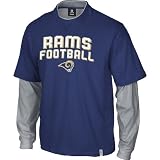St. Louis Rams Splitter Layered Long Sleeve T-Shirt