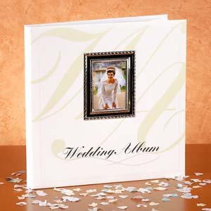 Wedding Album with Cover Picture Insert