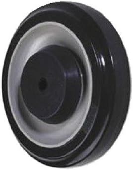 Heavy Duty Refrigerator Caster with 5" Polyurethane Wheel & 1/2" Threaded Stem