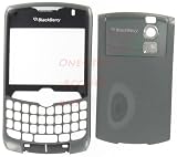 --Titanium OEM Original RIM Blackberry 8330 Curve Housing Case Faceplate with Lens New Plus Tool Kit T5 Screw Driver & Opener