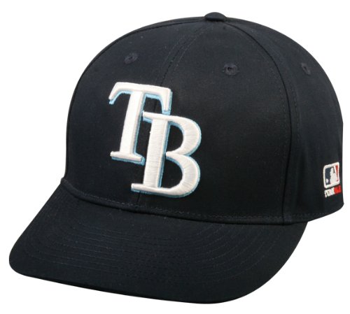 Tampa Bay Rays ADULT Adjustable Hat MLB Officially Licensed Major League Baseball Replica Ball Cap