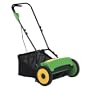 All Power America APT1216 GoMow 16-Inch 24-Volt Cordless Reel Lawn Mower with Grass Catcher