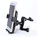 Car Air Vent Mount by Sinsun,Universal Smartphone Car Mount Holder Cradle with a Quick Release Button for iPhone 6 6S 5S 5,iPod Touch and Other Devices Unto 3 Inches Wide,Black
