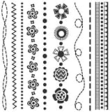 Clear Stamps: Stitched Borders, 9/Set