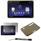Smoke - Soft Rubber Gel Silicone Skin Cover Case for Motorola XOOM Android  ....