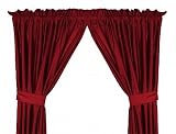 Nebraska Cornhuskers Curtain Drapes 82 W x 84 Locker Room