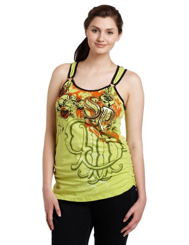 Southpole Juniors Plus Size Fashion Logo Tank Top