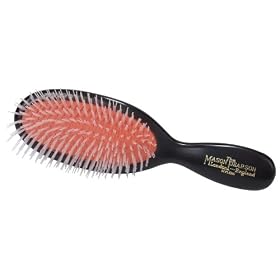 Mason Pearson Pocket Nylon All Nylon Hair Brush-ruby Handle