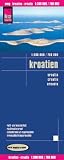 Produkt-Bild: Kroatien 1 : 300 000 / 700 00: Exakte H&ouml;henlinien. H&ouml;henschichten-Relief. GPS-tauglich durch Gradnetz. Klassifiziertes Stra&szlig;ennetz. Ausf&uuml;hrlicher Ortsindex