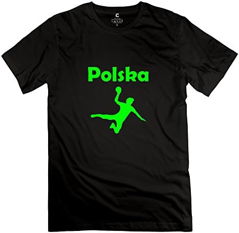 Men's T Shirt Polska Handball Black