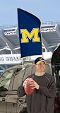 TFUM Michigan Collegiate Tailgate Flag