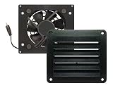 HiFlo Lite Vent - Black w/Power Supply