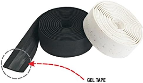 Ryder Handlebar Tape Cork, Gel Black