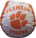 Bean Bag - Clemson - Orange / White