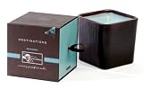 Paddywax Destinations 12-Ounce Poured Glass Candle, Mykonos