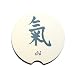 Chinese Chi Energy Symbol Kar Koaster, Absorbent Ceramic Coaster for your Car