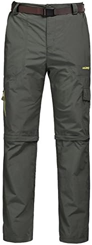 DongJieKou Men's Quick-dry Hiking Pants US Size 3XL Army Green