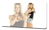 Jennifer Hawkins - Canvas Art Print - Framed Size 16