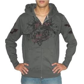 FOX RACING Herren Athletik Kapuzenjacke Sweatshirt - Mittel / 91