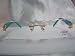 FRED LUNETTES PRETTY WOMAN COL. 005 GOLD RIMLESS EYEGLASSES