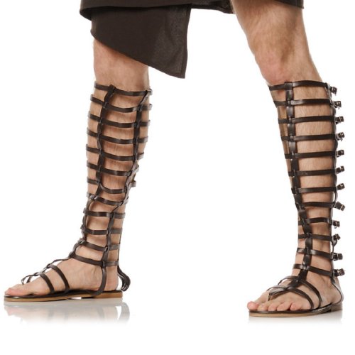 NEW MENS ROMAN SOLDIERCENTURION SANDALS - ONE SIZE ToyCustomer ...