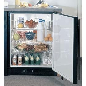 Marvel 6ADABBLL 24 ADA Height Refrigerator with 5.4 Cu. Ft. Capacity, 3 Chrome-Plated Wire... by Marvel