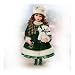 Fanny Collectible Porcelain Vintage Style Doll