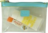 Baekgaard Mini Travel Pouch - Caribbean Blue Lemon Clear Collection Travel Pouch ~ Use Anytime!