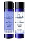 EO ラベンダーNatural Organicシャンプー＆コンディショナーセット各8.4oz【並行輸入品】