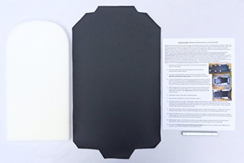 Ford Explorer Premium Padded Replacement armrest Console Cover with Staples - Dark Charcoal Gray