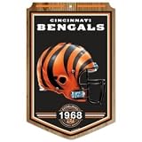 Cincinnati Bengals Wood Sign - 11"x17" Established Design