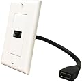 Datacomm Electronics 20-4503-WH Wall Plate HDMI Connect