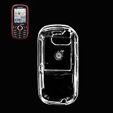 New Fashionable Perfect Fit Crystal Clear Transparent Snap-On Hard Protector Skin Cover Cell Phone Case with clip for Samsung Intensity (DoubleTake) U450 Verizon,Alltel - Clear