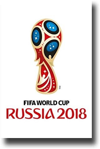 2018 World Cup Poster - Soccer Football Futbol 11 x 17 Russia