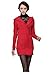 CA Fashion Women's Long Top Hoodie Kint Sweater Knitwear Hooded
