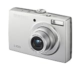 Samsung L100 Digitalkamera (8 Megapixel, 3-fach opt Zoom, 6,4 cm (2,5 Zoll) Display) silber - Samsung
