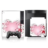 Design Skins for Sony Playstation 3 [2 sides] - Heart Design Folie