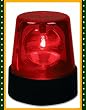Large 7 Inch Red Flashing Police Beacon Light