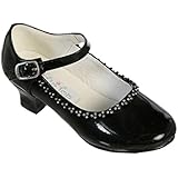 iGirlDress Charming Mary Jane Party Shoes with Crystal Detailing