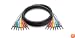 Hosa Cable CPP803 1/4 Inch To 1/4 Inch 8 Channel Snake - 9.75 Foot