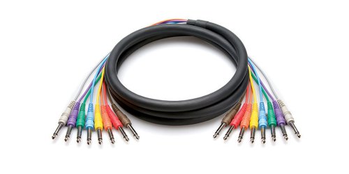 Hosa CPP803 8 Channel 1/4 to 1/4 Snake 9.75 Ft