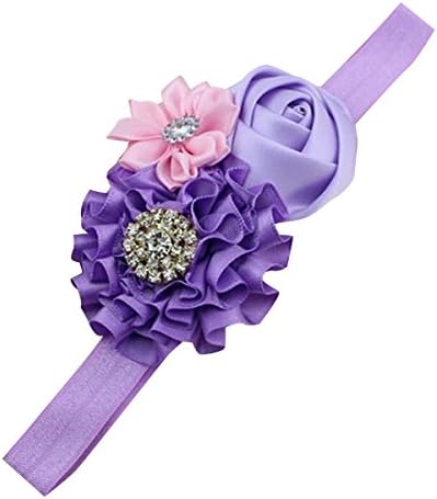 Headband Queen Baby Girl Headbands Hairbands (Purple)