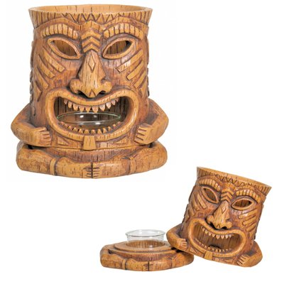 Tiki Votive / Candle Candleholder Decoration
